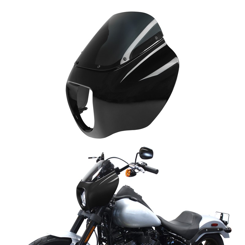 Carénage Phare Avant Avec Pare-brise Pour Harley Street Bob / Low Rider 2018-2025