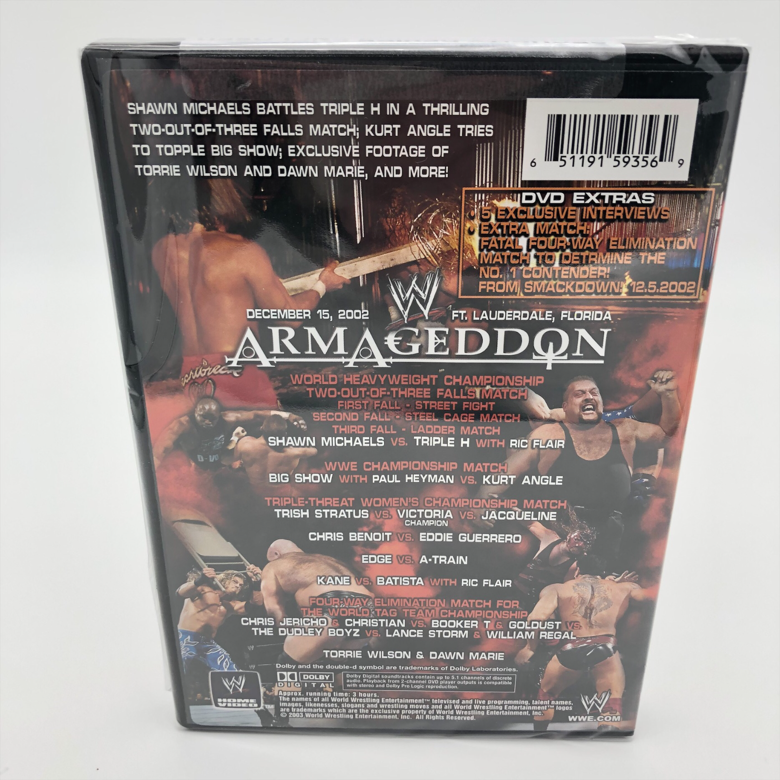 WWE - Armageddon 2002 (DVD, 2003) 651191593569| eBay