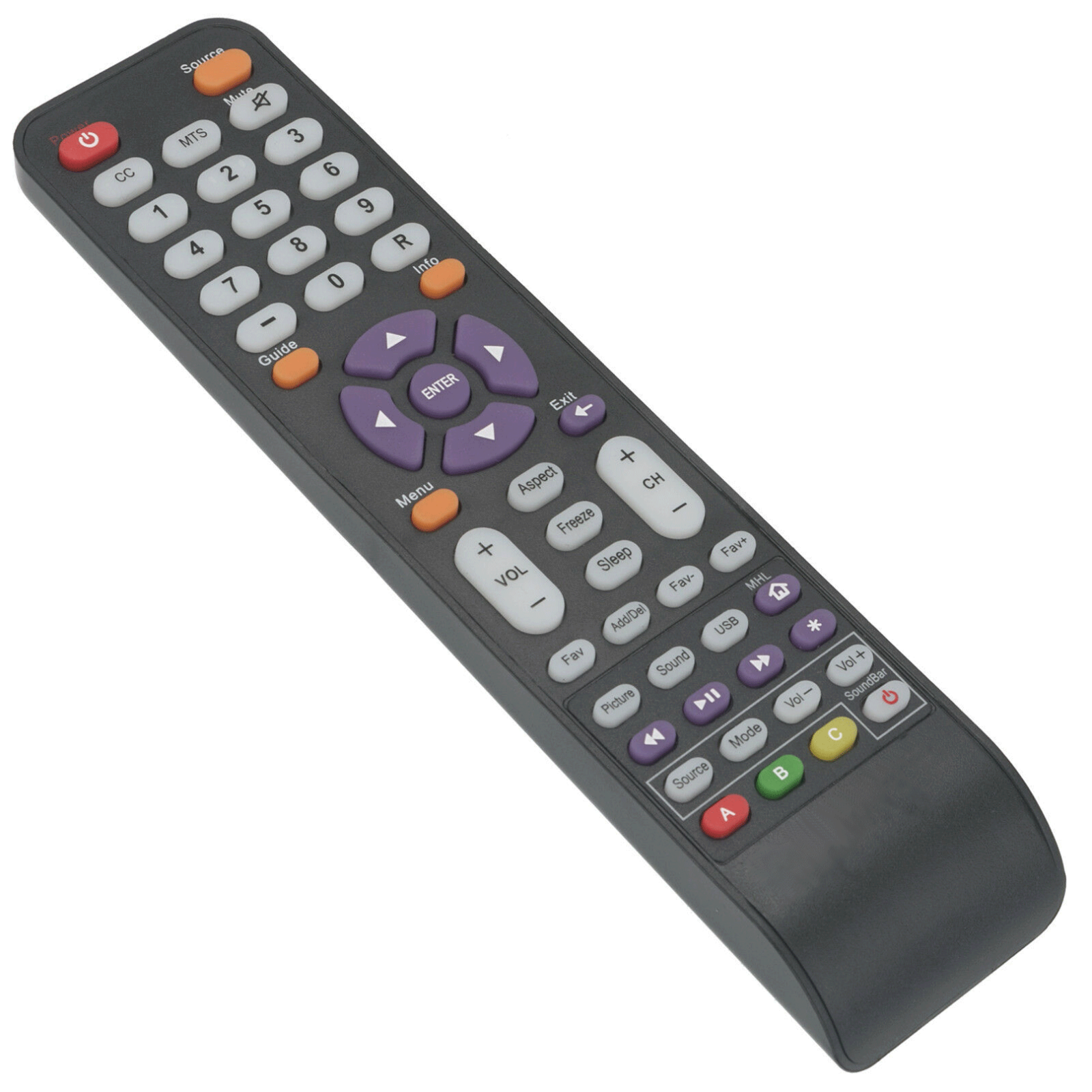 New 142021270009C Remote Control for Sceptre 55” LED 4K TV U550CV-UMC U650CV-UMC