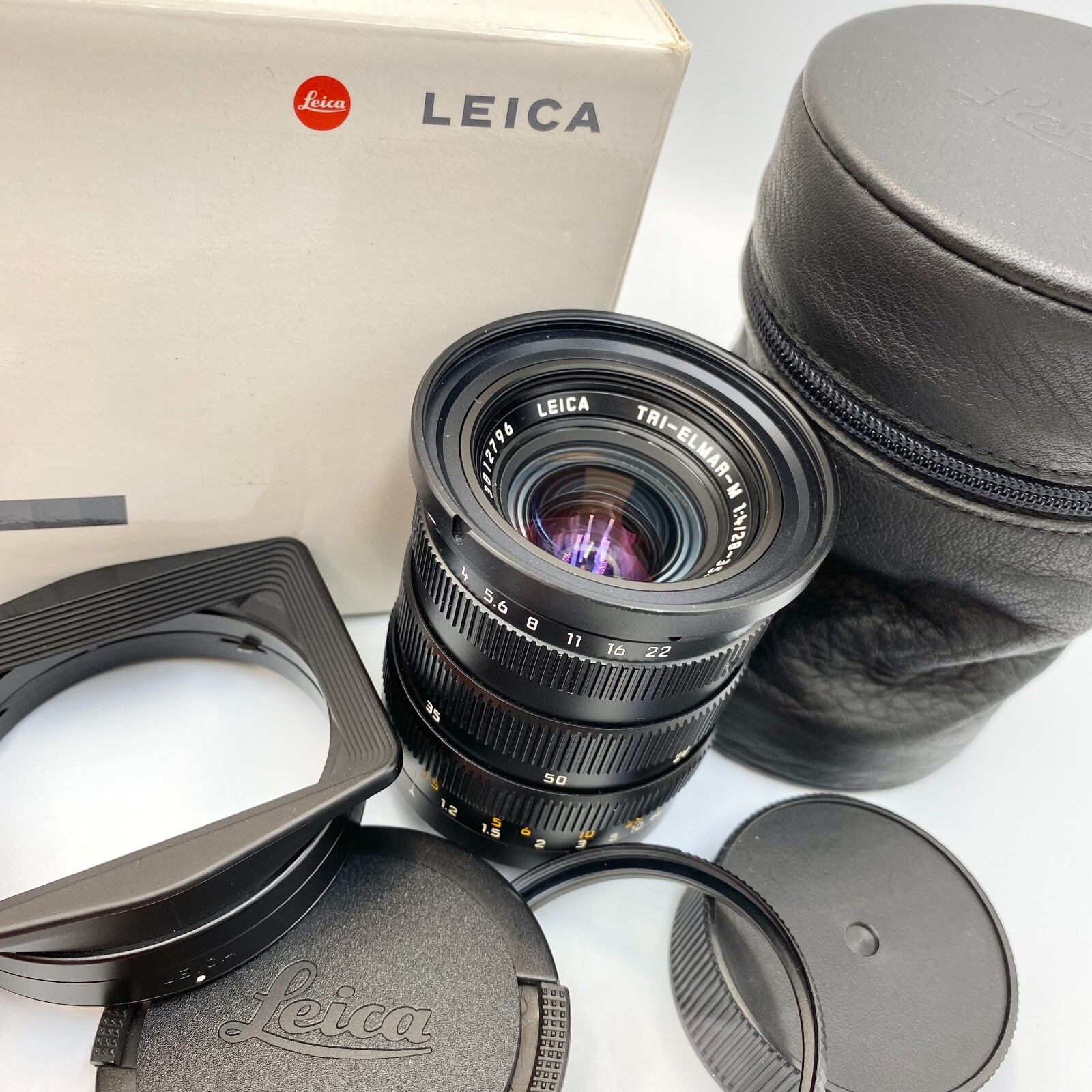 MINT] LEICA Tri-Elmar-M 28-35-50mm F4 Camera Lens From Japan
