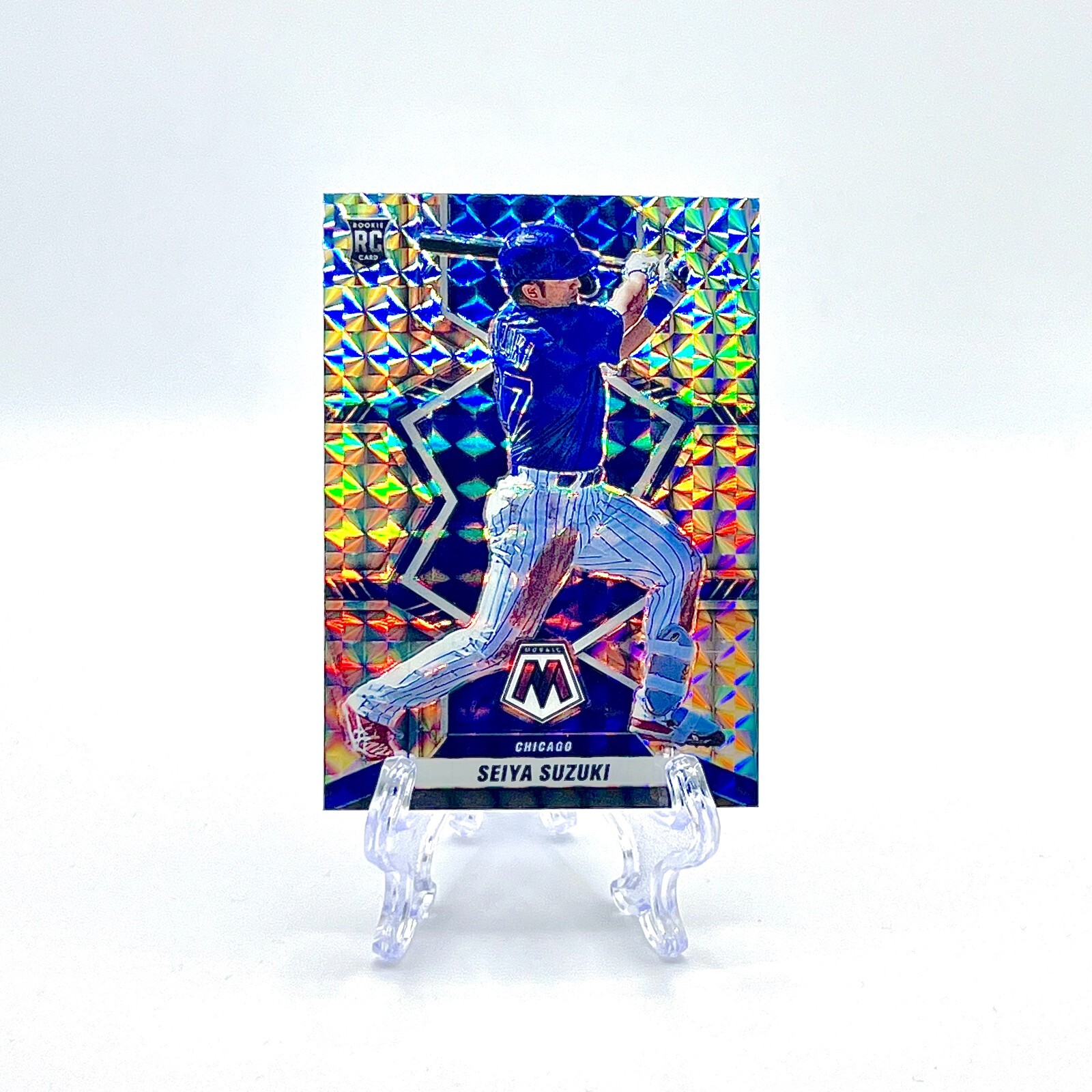 SEIYA SUZUKI 2022 Panini Mosaic #269 MOSAIC PARALLEL ROOKIE