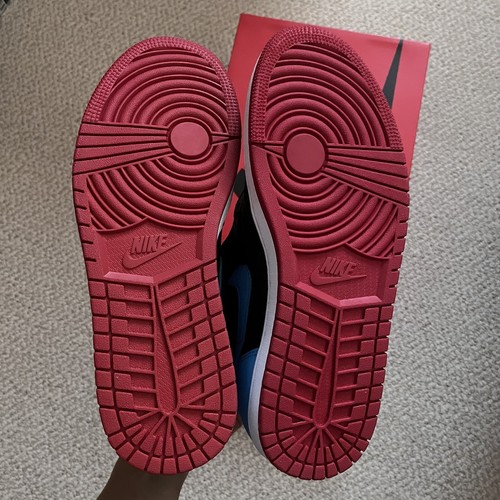 Pre-owned Jordan Air  1 High Unc To Chi Chicago Black Blue Red - Size 12.5 Women 11 Men