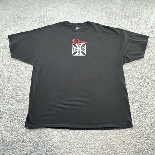 West Coast Chopper Shirt Mens XXXL 20 Years Anniversary 2009