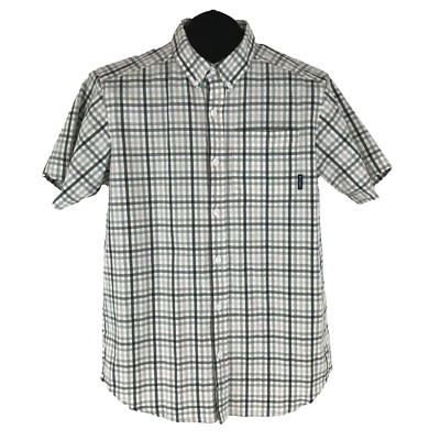 Columbia Button Up Shirt Men's Small Casual Short Sleeve Regular Fit Outdoor