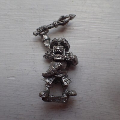 Citadel Warhammer 80s Marauder Orc Regiment Command Leader