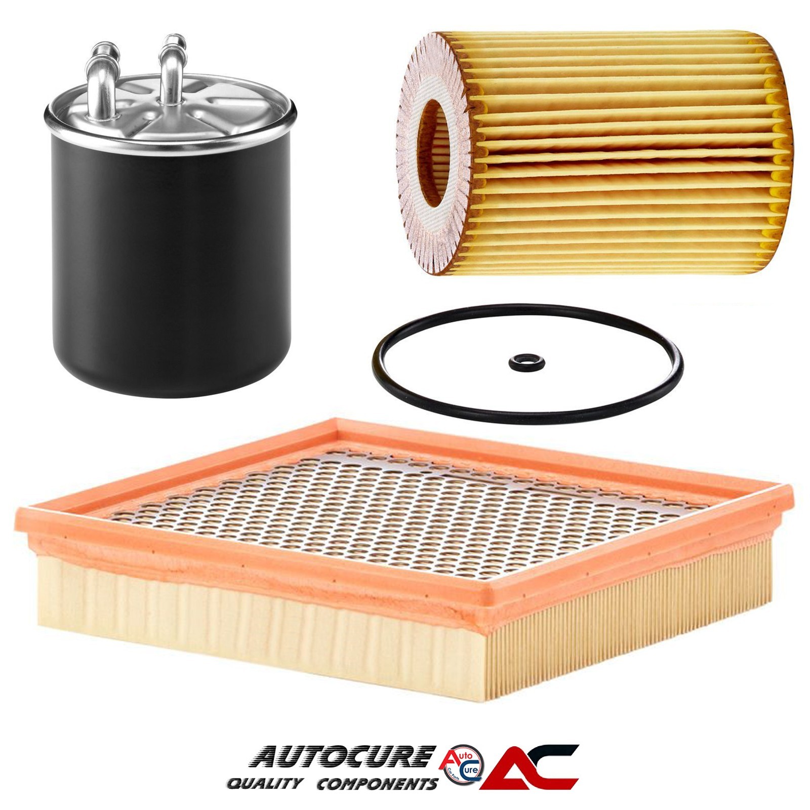 FOR CHRYSLER 300C 3.0 CRD  2005-2011 OIL AIR FUEL FILTER SERVICE KIT