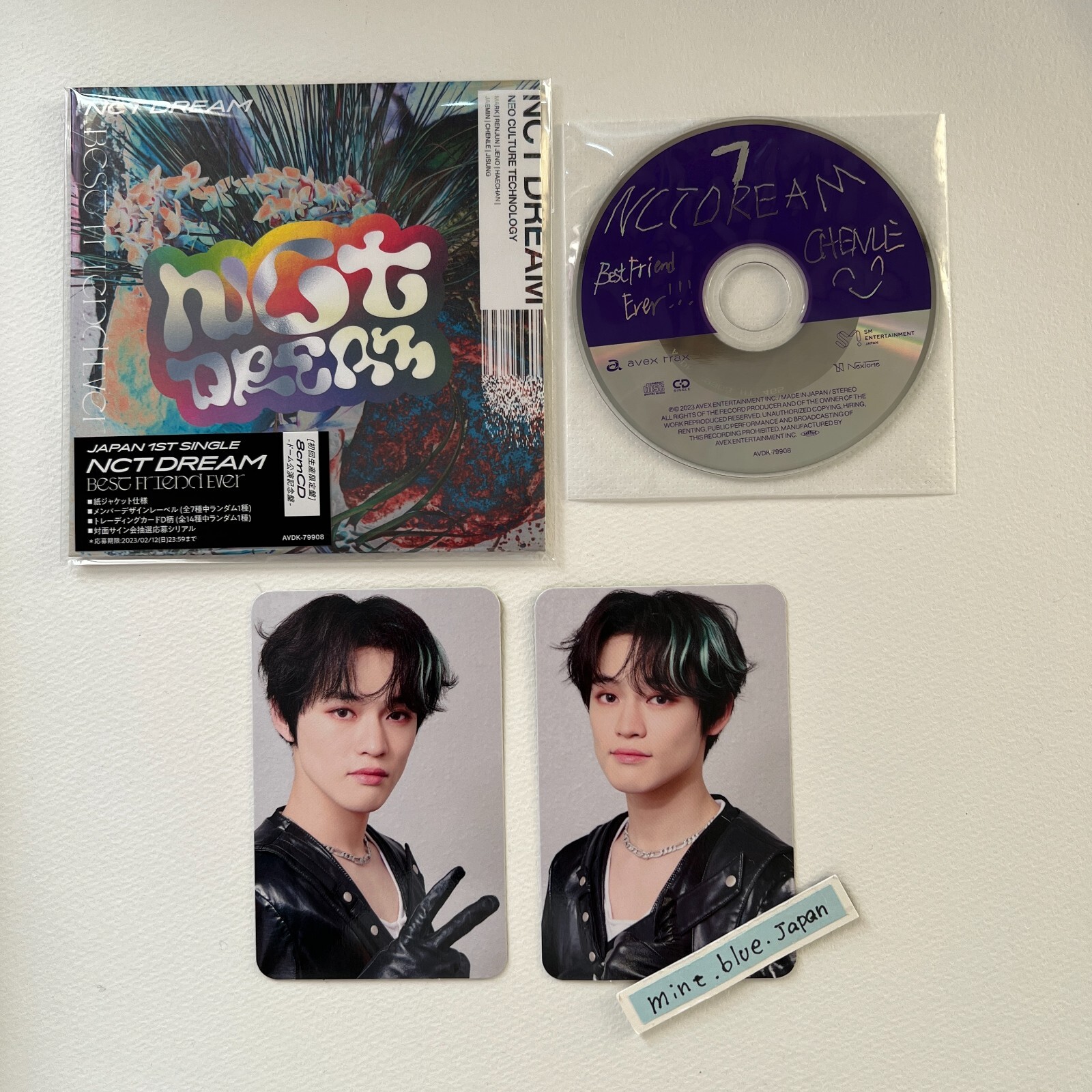 NCT DREAM Best Friend Ever Dome Concert Memorial ver. 8cm CD