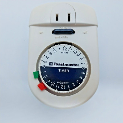 Vintage Toastmaster Timer Model 12-701 Clock Operated Switch Automatic