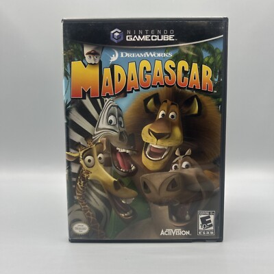 Madagascar (Nintendo GameCube) Complete in Box CIB - Tested