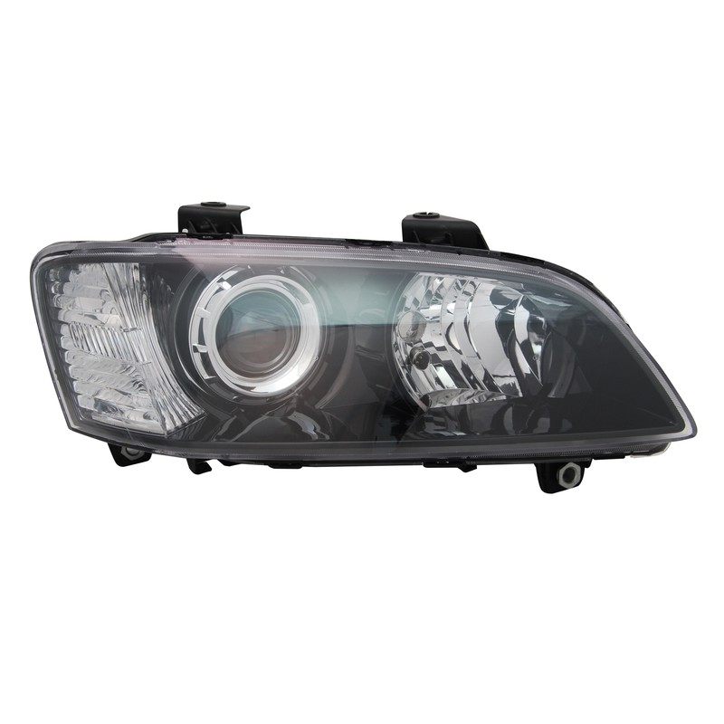 Front Right (RH) Black Headlight Lamp For Holden Commodore VE 2007-2010