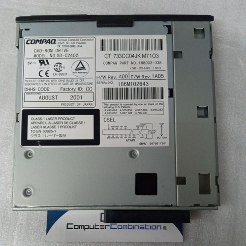 TOSHIBA DVD-ROM Drive SD-C2402 VER Compaq 168003-338 173949