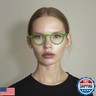 LONDON MOLE® Graduate reading glasses | Cool round panto shaped readers | Men’s Women’s Unisex | Spring hinges