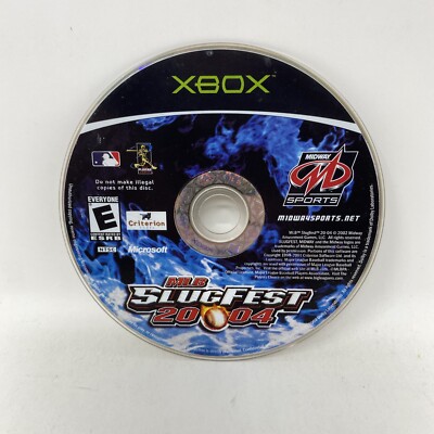MLB SlugFest 2004 Microsoft Original Xbox Game Disc Only