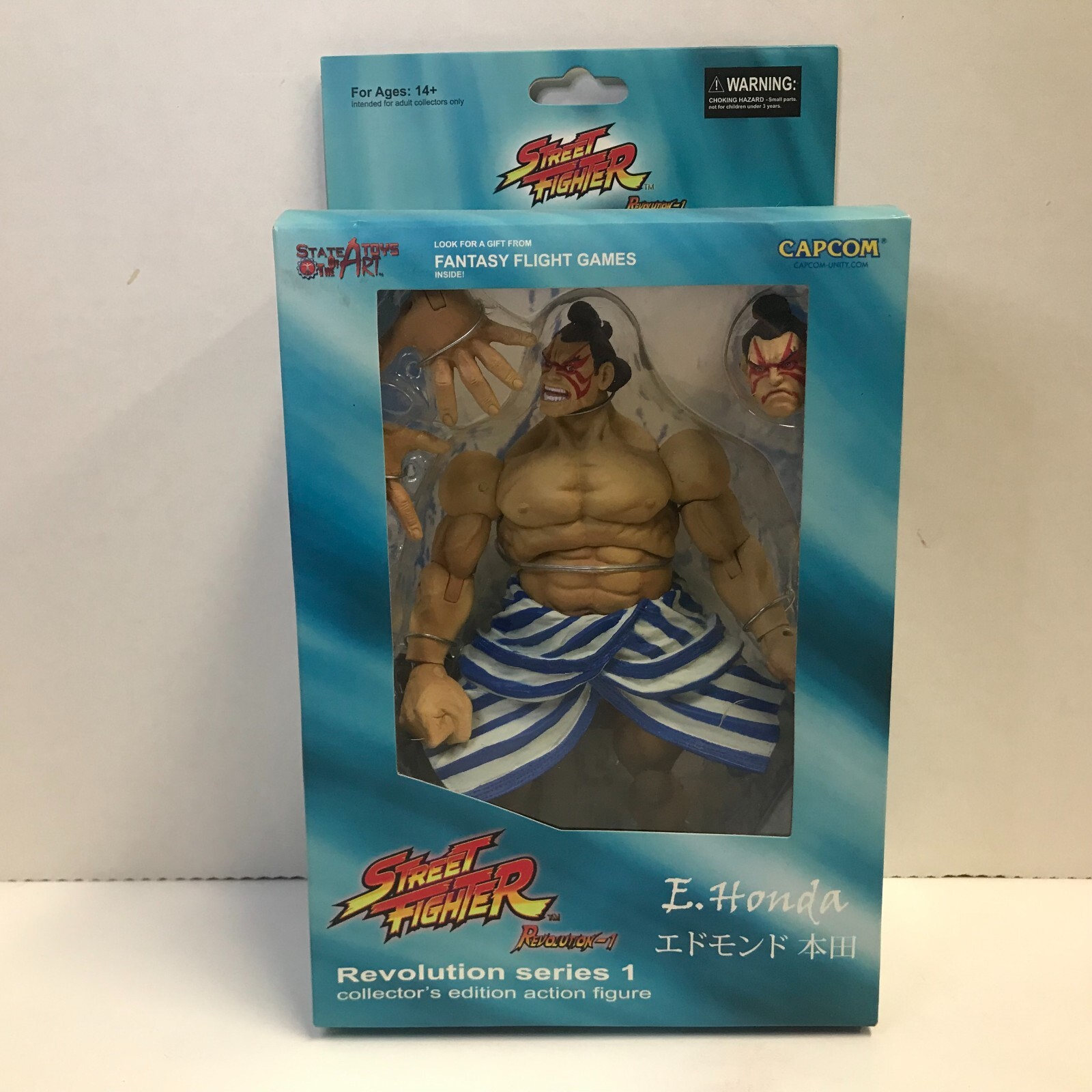 SOTA Street Fighter E. Honda Action Figure NIB ( B282 ) | eBay