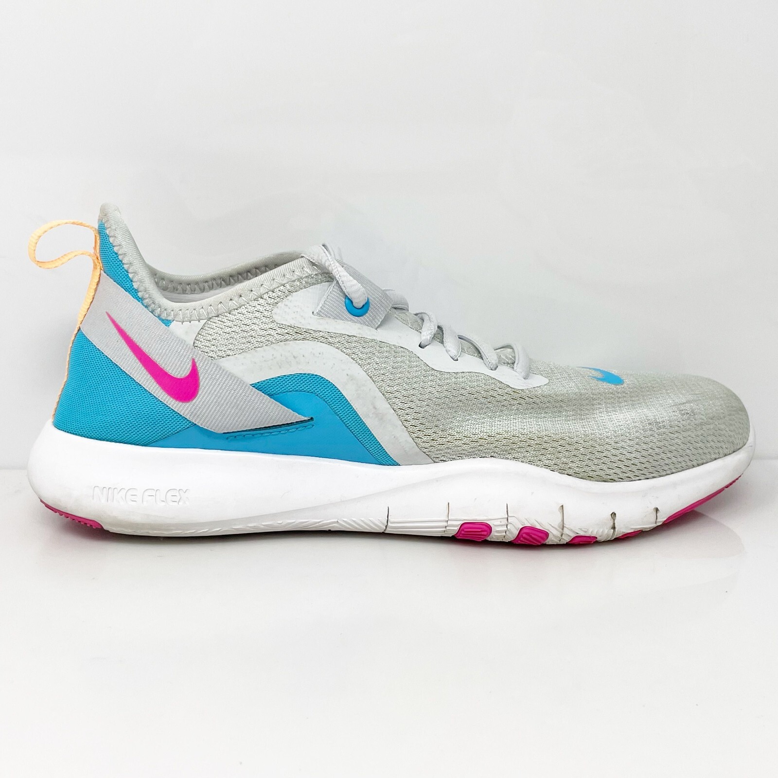 

Nike Womens Flex Trainer 9 AQ7491-001 Серые кроссовки для бега, размер 6,5, Серый, Flex Trainer 9
