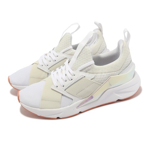 Puma Muse X5 Crystal G Wns Ivory White Женская спортивная обувь для бега 384099-01