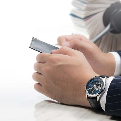 Pre-owned Orient Star Rk-av0006l Skeleton Japan Mechanical 24 Jewels Automatic Men Watch