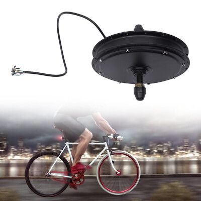 Brushless Gearless Rear Hub Motor For Ebike Electric Bicycle Motor 48V 1000W