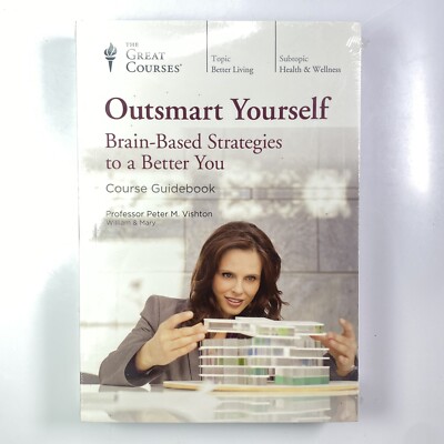 Outsmart Yourself Brain-Based Strategies... Course Guidebook & DVD (2016 PB) New