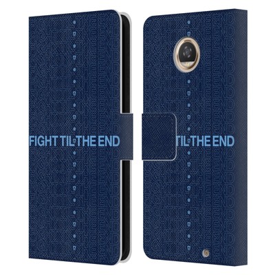 MANCHESTER CITY MAN CITY FC GRAPHICS LEATHER BOOK CASE FOR MOTOROLA PHONES 2
