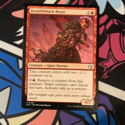 Brambleback Brute 128 Common Lorwyn Eclipsed Magic: The Gathering Near Mint