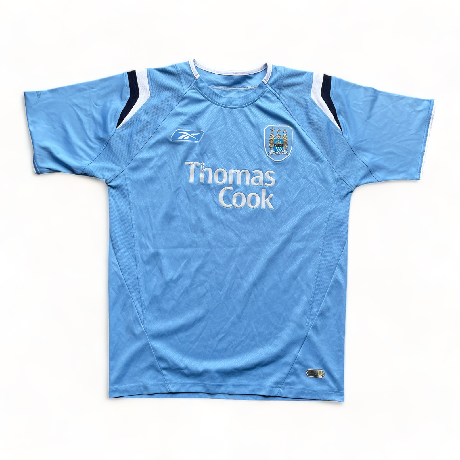 2004-05 Manchester City Home Football Shirt Vintage Jersey Soccer