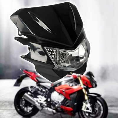 Motorcycle For Streetfighter Street Fighter Hi/Lo Headlight Head Lamp Universal
