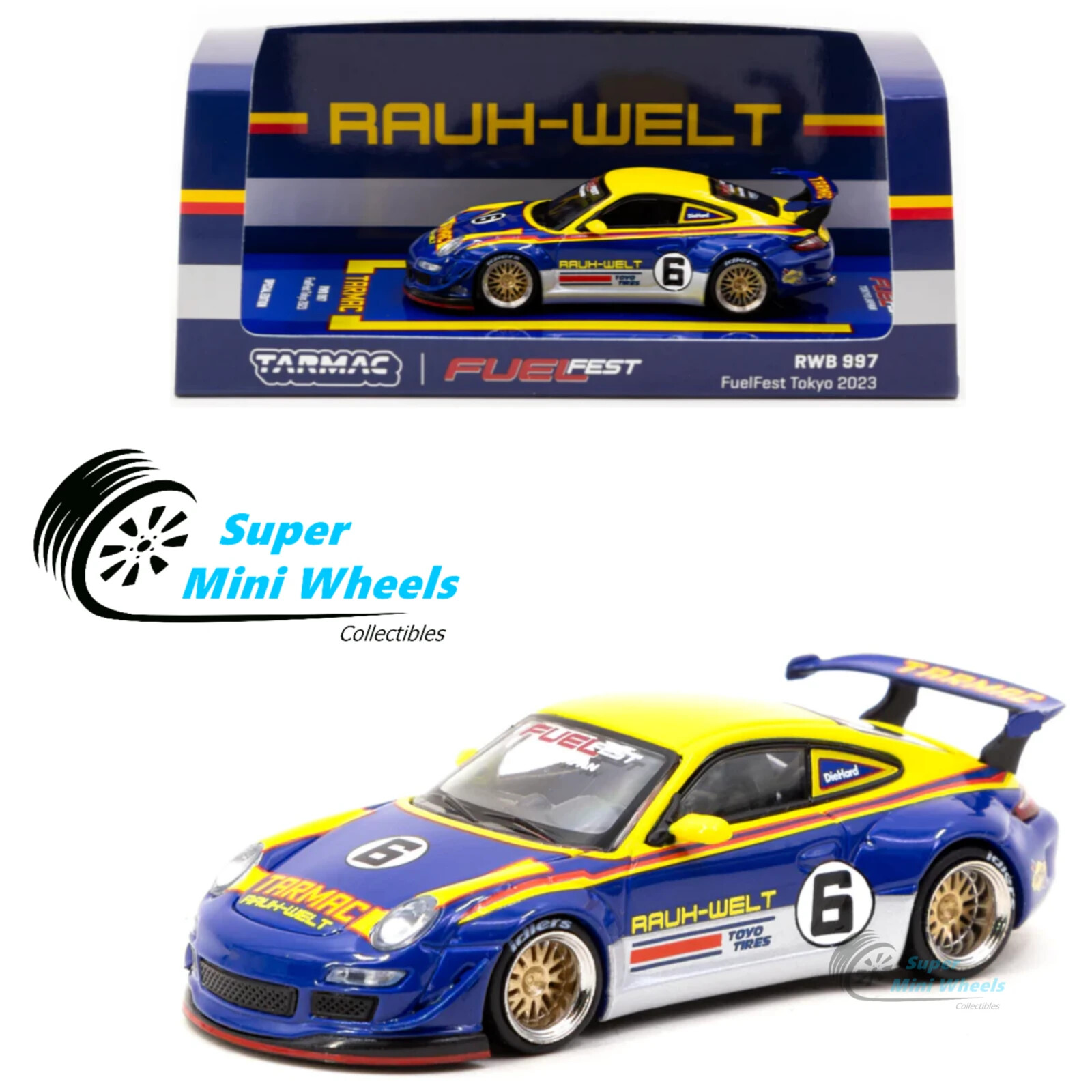 Tarmac Works 1:64 RWB Porsche 997 FuelFest Tokyo 2023 | eBay Tarmac Works 1:64 RWB Porsche 997 FuelFest Tokyo 2023 | eBay