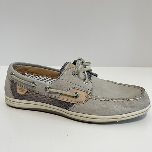 Sperry Top Sider::スニーカー:26.5[RESALE] Sperry Top Sider Koifish Womens Size 8 Wide Boat Shoes Gray