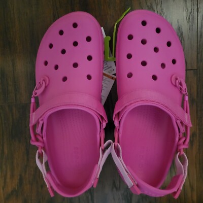 Post Malone Ex Crocs Duet Max Size 13 Pink