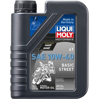 Liqui Moly Basic Street 4T Oil - 10W-40 - 1 L 20190