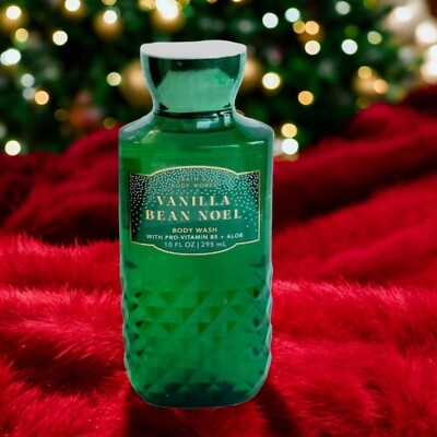 ALL NEW Vanilla Bean Noel Body Wash Gel 10 oz Bath & Body Works SHIPS FREE!