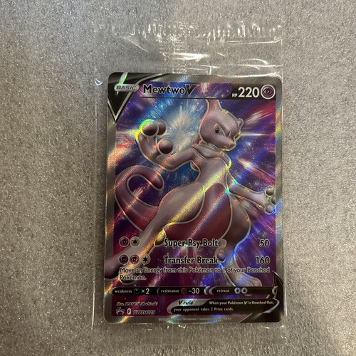 Pokemon Card - SEALED Mewtwo V SWSH229 Black Star Promo | eBay