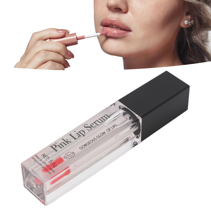 Pink Lip Serum Moisturizing Hydrating Long Lasting Revitalizing Lip Serum