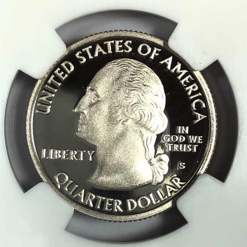 2009-S United States GUAM Quarter - NGC PF69 Ultra Cameo