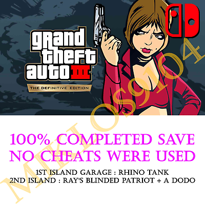 Gta 3 on sale nintendo switch