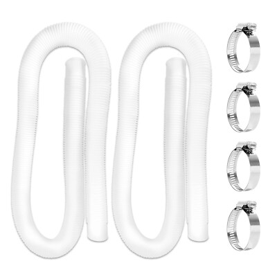 1.5'' x 59'' Pool Hoses for Intex Pool Skimmer Surface Pump Filter