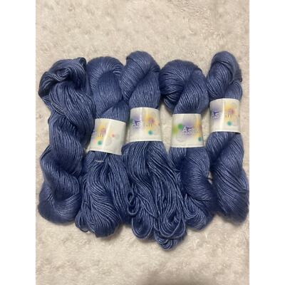 Alpaca yarn Co. Astral yarn Alpaca,merino,tencel bundle/lot 5 skeins