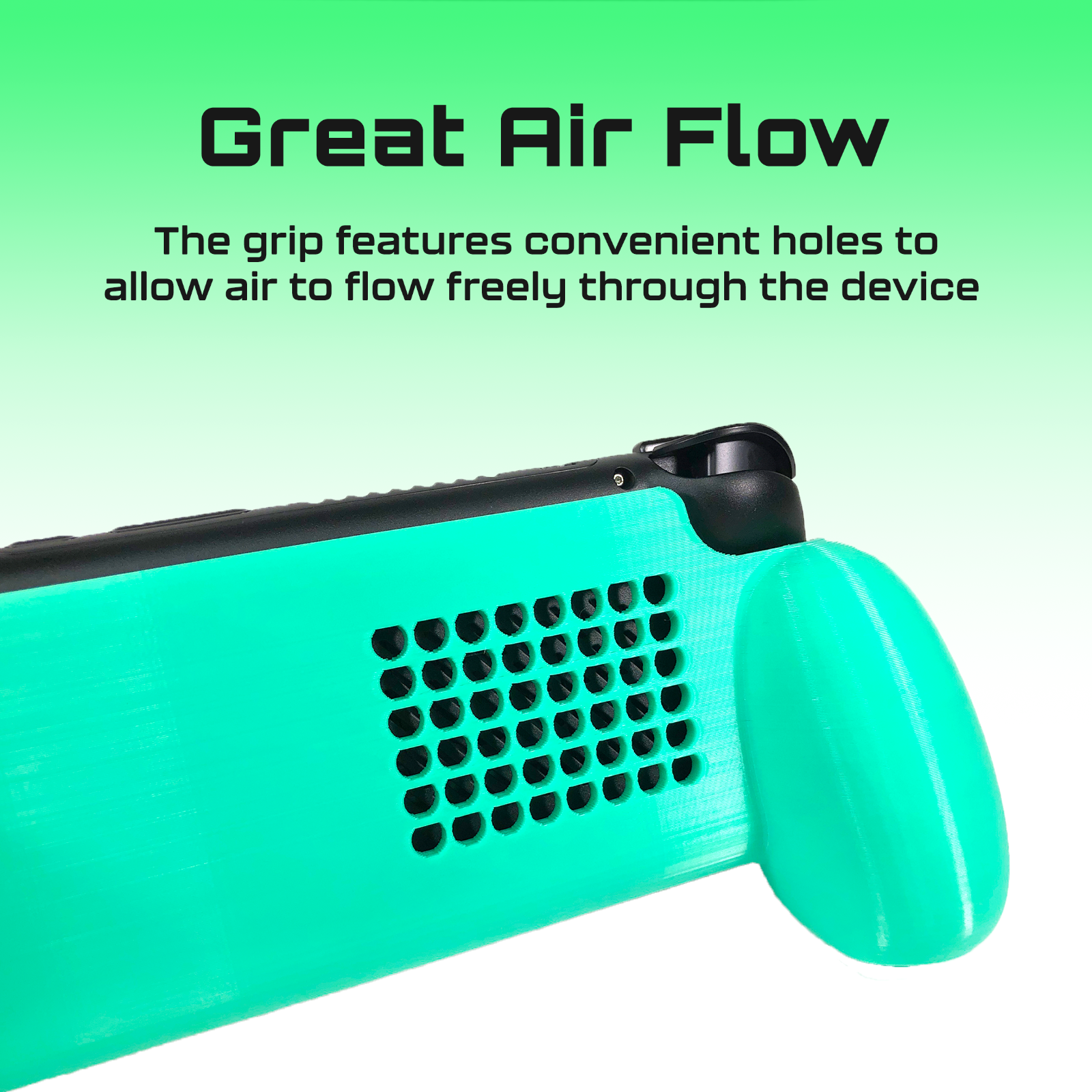 Retroid Pocket 4/4+ Comfort Grip Case 2-in-1 Screen Protector - 3D Printed