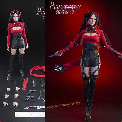 STAR MAN 1/6 AVENGER Samurai Female Action Figure Collection 12'' H toys