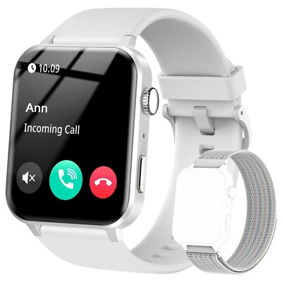 2024 Smart Watch For Men/Women Waterproof Smartwatch Bluetooth iPhone Android