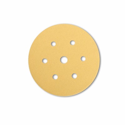 100x STARCKE Schleifscheibe Klett Schleifscheiben 514 150 mm 7 Loch Korn 220