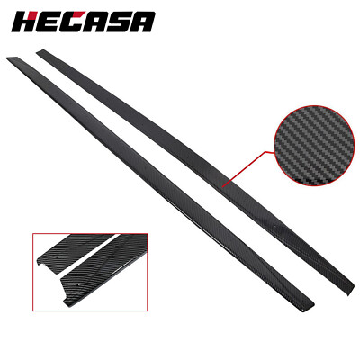 Fits BMW F80 M3 M Performance MP Style 2014-2018 Side Skirts Carbon Fiber look