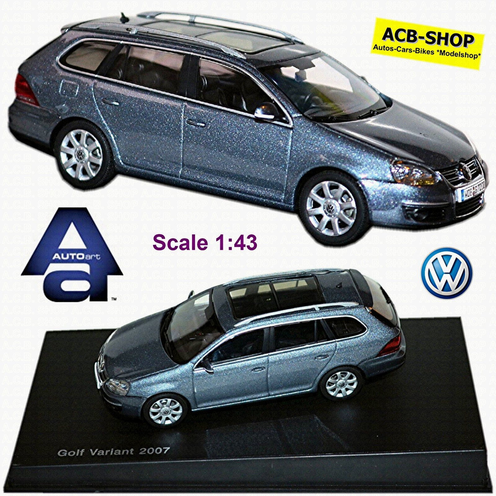 即決 AUTOart VW GOLF Ⅴ VARIANT ゴルフ5 バリアント 1/43