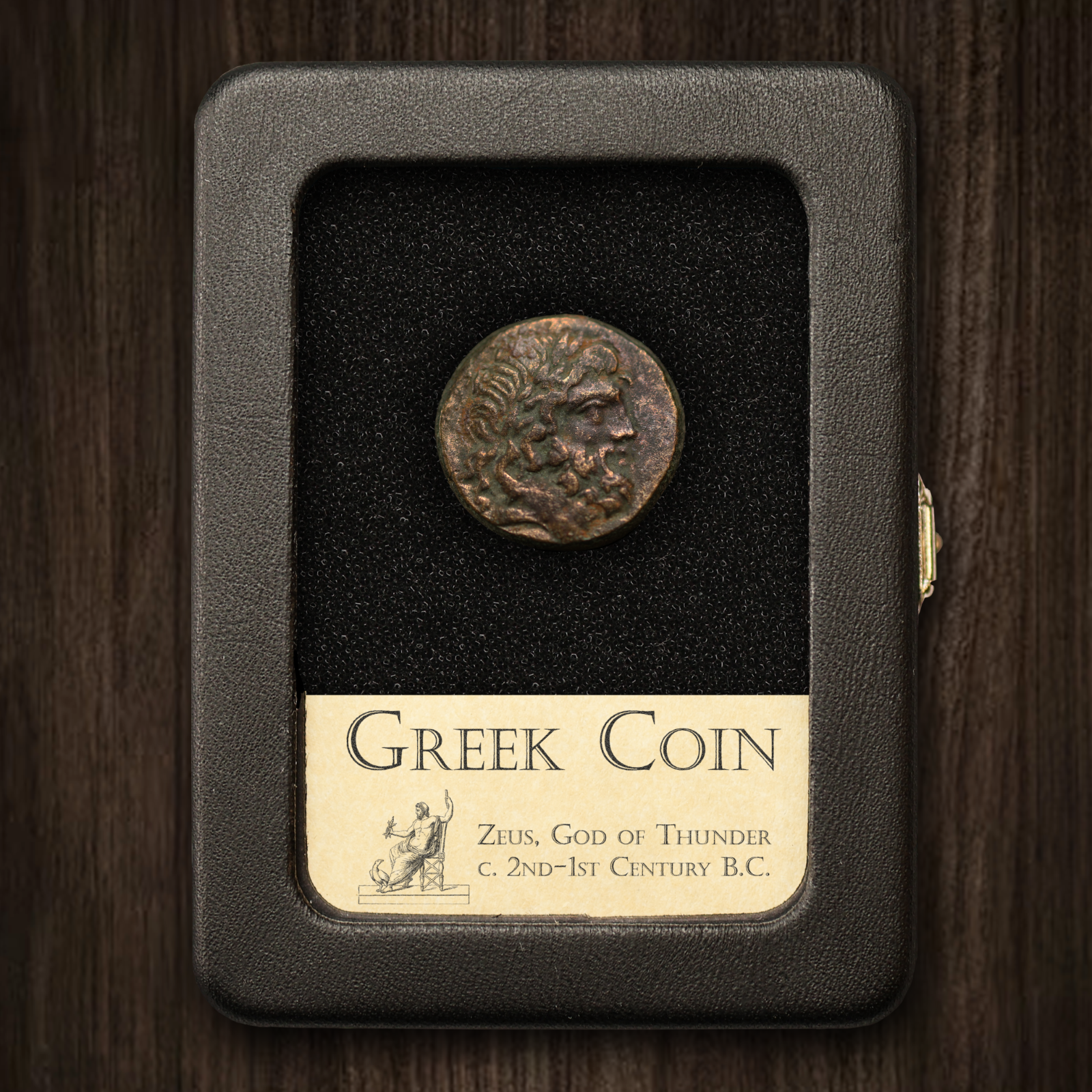 Greek Bronze Coin - Zeus Design | eBay