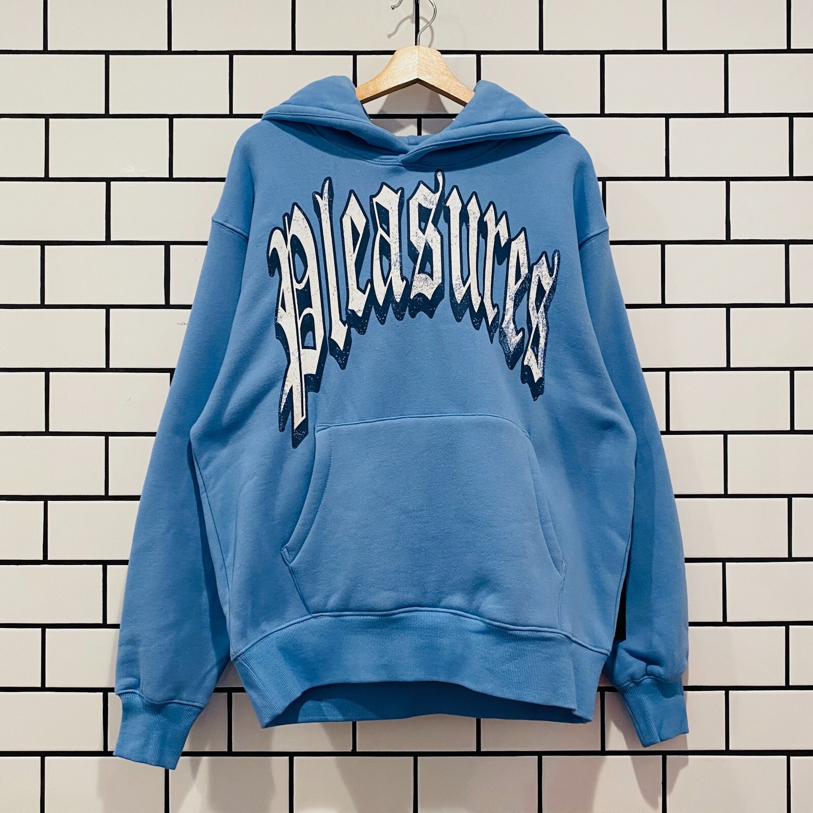 PLEASURES TWITCH HOODIE SLATE | eBay