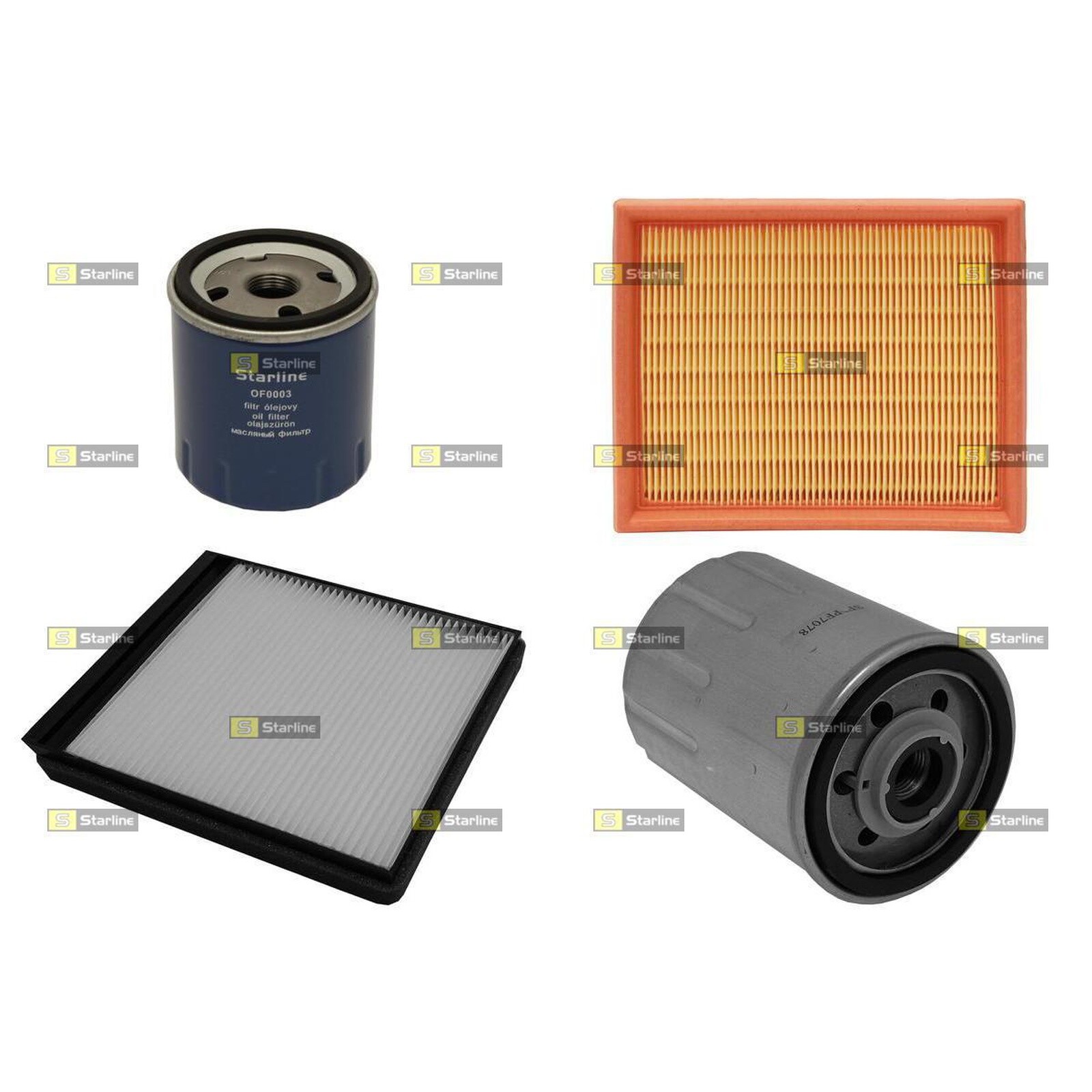 MANN-FILTER INSPEKTIONSPAKET SET Mercedes-Benz Sprinter 3-T Kasten 906