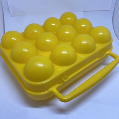 Eggs Plastic Holder Carrying Case for 12 Eggs
