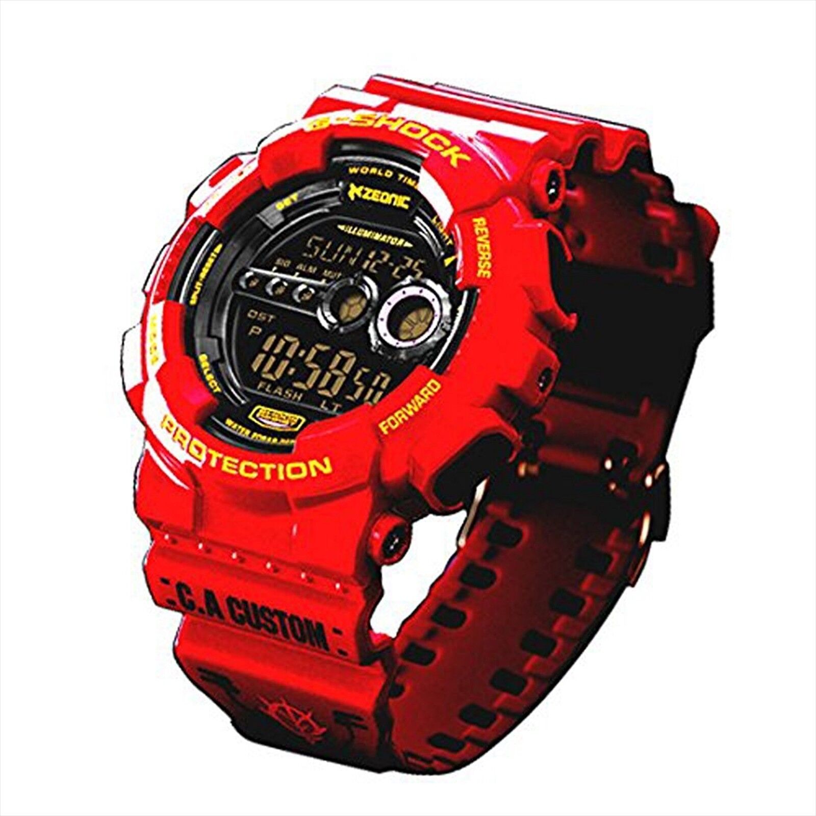 G-shock x Char Gundam Gshock limited 35th anniversarry G-shock x Char Gundam Gshock limited 35th anniversarry