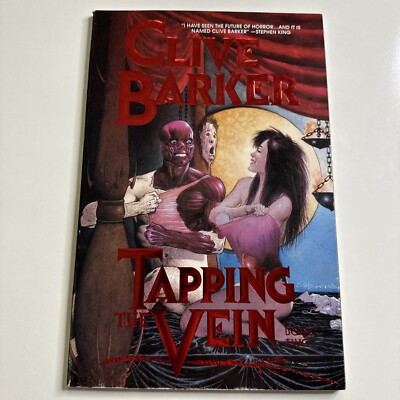 Clive Barker Tapping the Vein # 2 | VF | Eclipse Comics 1989 Horror CRAZY COVER!